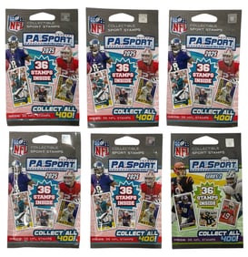 2023 NFL P.A.Sport Collectible Sport Stamps | Sealed Packs