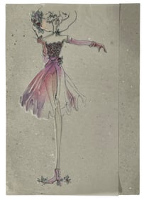 Luxury Fashion Brands | Original Designer Sketch | One of a Kind Artwork