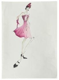 Luxury Fashion Brands | Original Designer Sketch | One of a Kind Artwork
