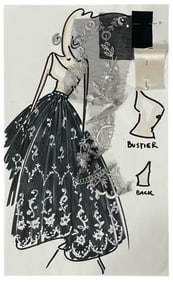 Luxury Fashion Brands | Original Designer Sketch | One of a Kind Artwork