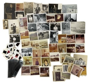 Vintage Photo Negatives and Photo Slide Collection