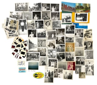 Vintage Photo and Photo Slide Collection