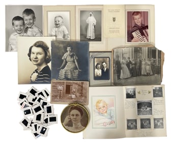 Vintage Photo and Photo Slide Collection