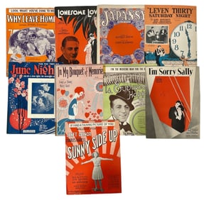 Vintage Music Sheet Collection