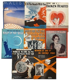 Vintage Music Sheet Collection