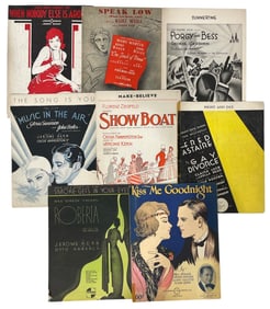 Vintage Music Sheet Collection