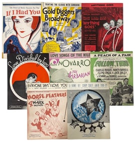 Vintage Music Sheet Collection