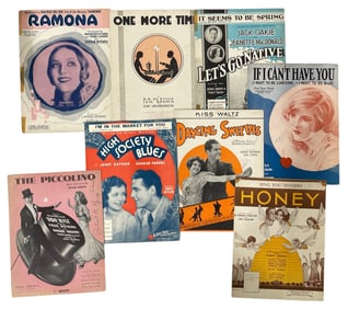 Vintage Music Sheet Collection