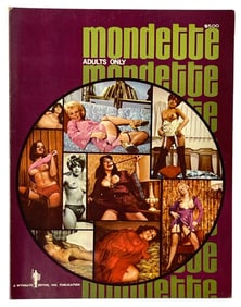 Mondette Erotic Adult Magazine