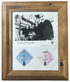 Framed Van Halen Memorable