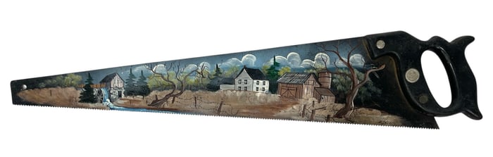 Artwork By Elsie | Vintage Disston Hand Saw