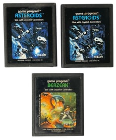 Lot of 3 | Atari Video Game Collection