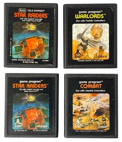 Lot of 4 | Atari Video Game Collection