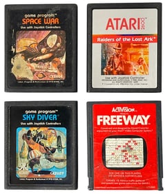 Lot of 4 | Atari Video Game Collection