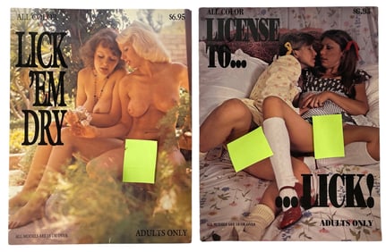 Vintage Erotic Adult Magazine Collection