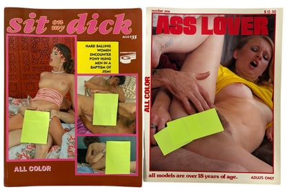 Vintage Erotic Adult Magazine Collection