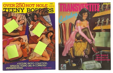 Vintage Erotic Adult Magazine Collection