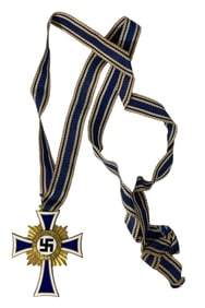 WWII Medal | December 1938 | Third Reich Mother Silver Cross