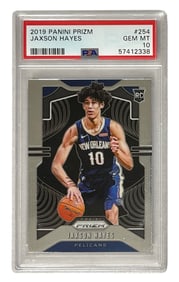 2019 Panini Prizm | Jaxson Hayes No. 254 | Graded 10