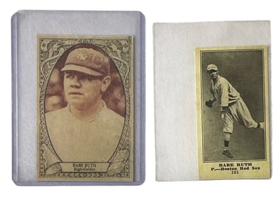 Babe Ruth Baseball Collectors Cards