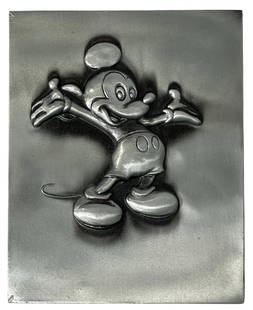 Walt Disney Studios Medal Plaque | Mickey Mouse: Walt Disney Studios Medal Plaque | Mickey Mouse