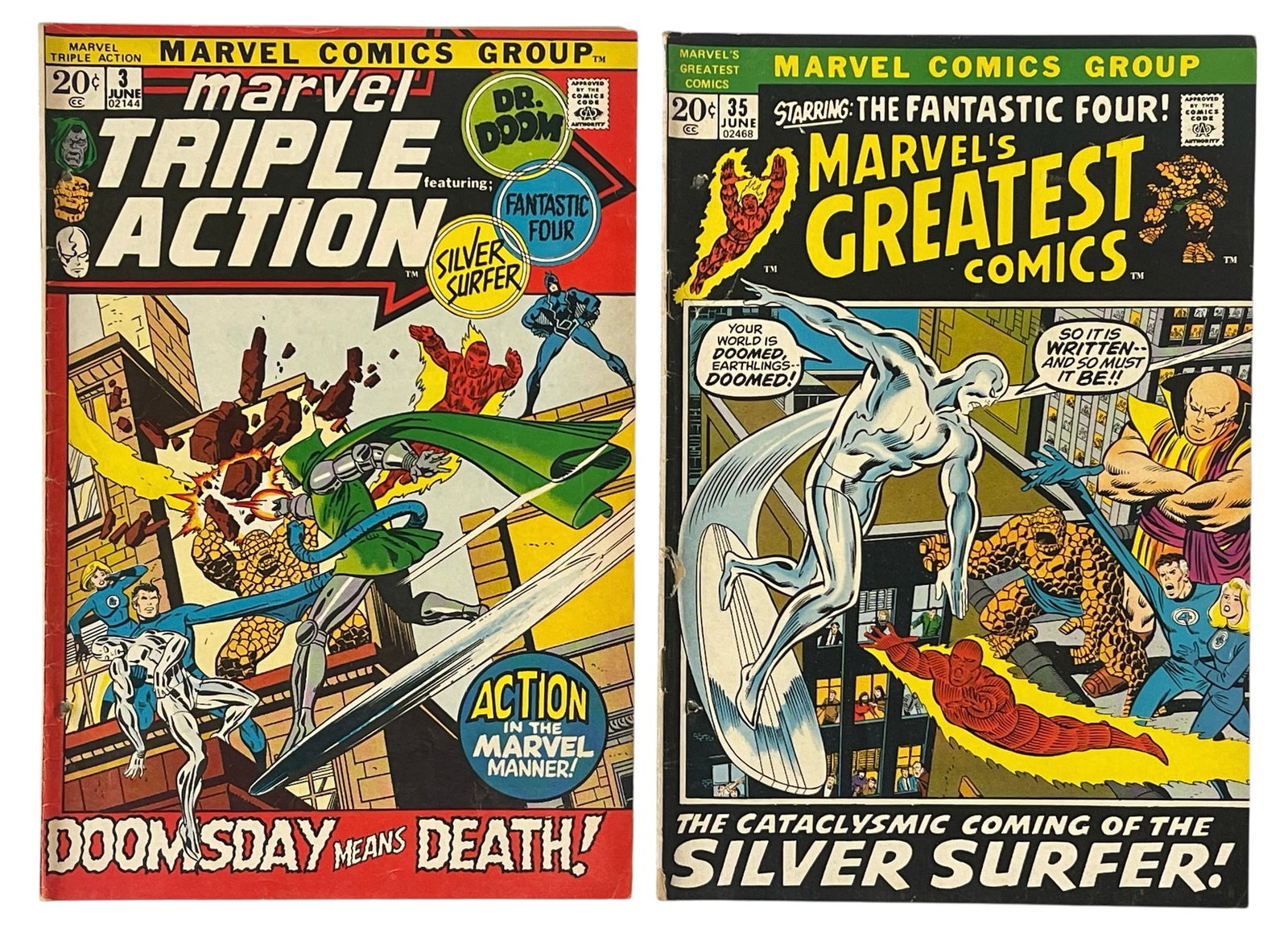 Marvels Triple Action and Greatest Comic Book Collection (1 of 3)
