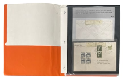 Vintage Letter and Stamp Collection
