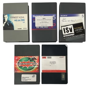 Betacam SP Tapes Collection