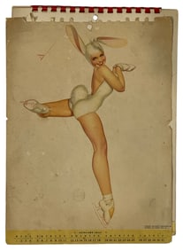 Vintage Erotic Adult 1947 Calendar