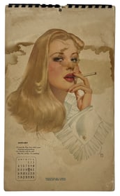 Vintage Erotic Adult Calendar