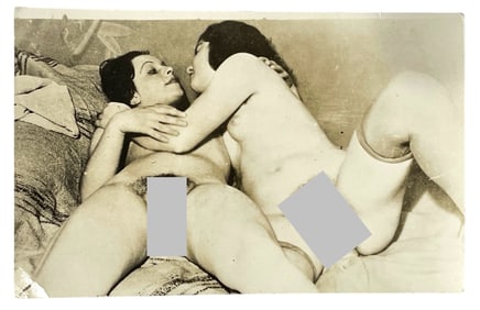 Vintage Erotic Adult Postcard
