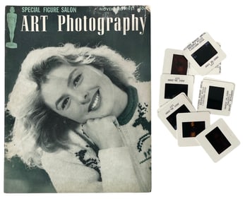 Art Photography Magazine and Adult Photo Slide Collection