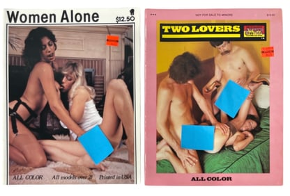 Vintage Erotic Adult Magazine Collection