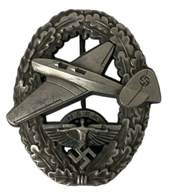 German WWII NSFK Badge
