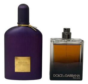 Tom Ford and Dolce and Gabbana Perfume Collection