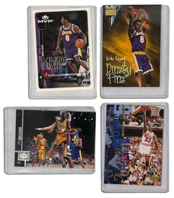Kobe Bryant and Michael Jordan Basketball Collectors Cards