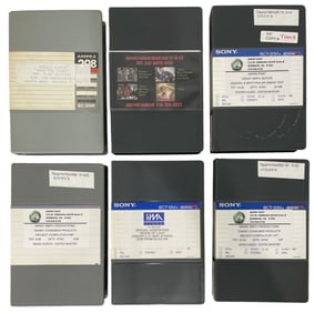 Betacam SP Tapes Collection