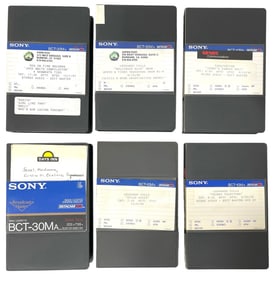 Betacam SP Tapes Collection