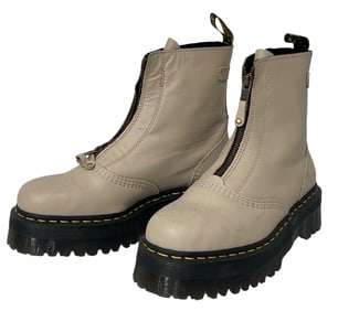Jetta Zipped Sendal Leather Platform Boots | Size 9