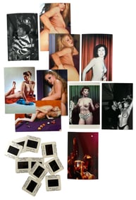 Erotic Adult Photo and Photo Slide Collection