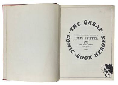 The Great Comic Book Heroes | Book