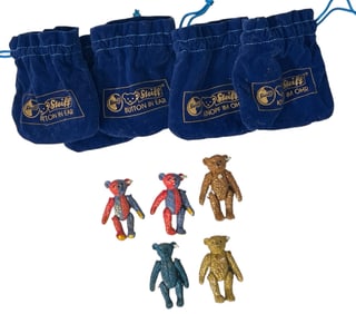 Steiff Teddy Bear | Mini Metal Bears