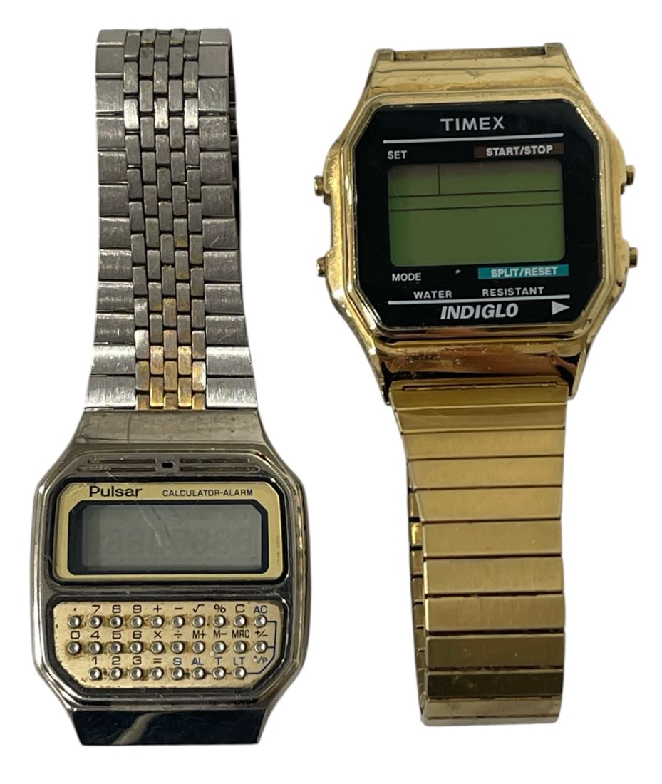 Pulsar And Timex Indiglo Watch Collection: Pulsar And Timex Indiglo Watch Collection