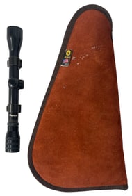 Savage Gun Scope and Holder