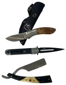 Pocket Knife and Razor Collection