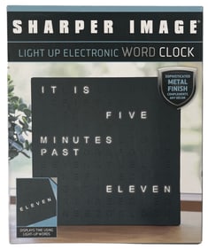 Sharper Image | Light Up Electronic Work Clock