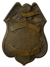 Vintage Original Police Department Badge | Engravable