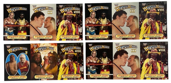 Wrestle Mania Trading Card Collection