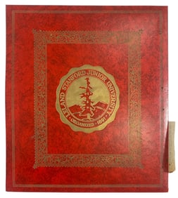 Vintage Photo Album With Document and Letter Collection