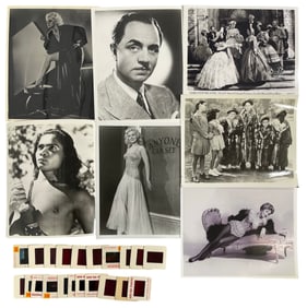 Movie and Actor Print And Photo Slide Collection